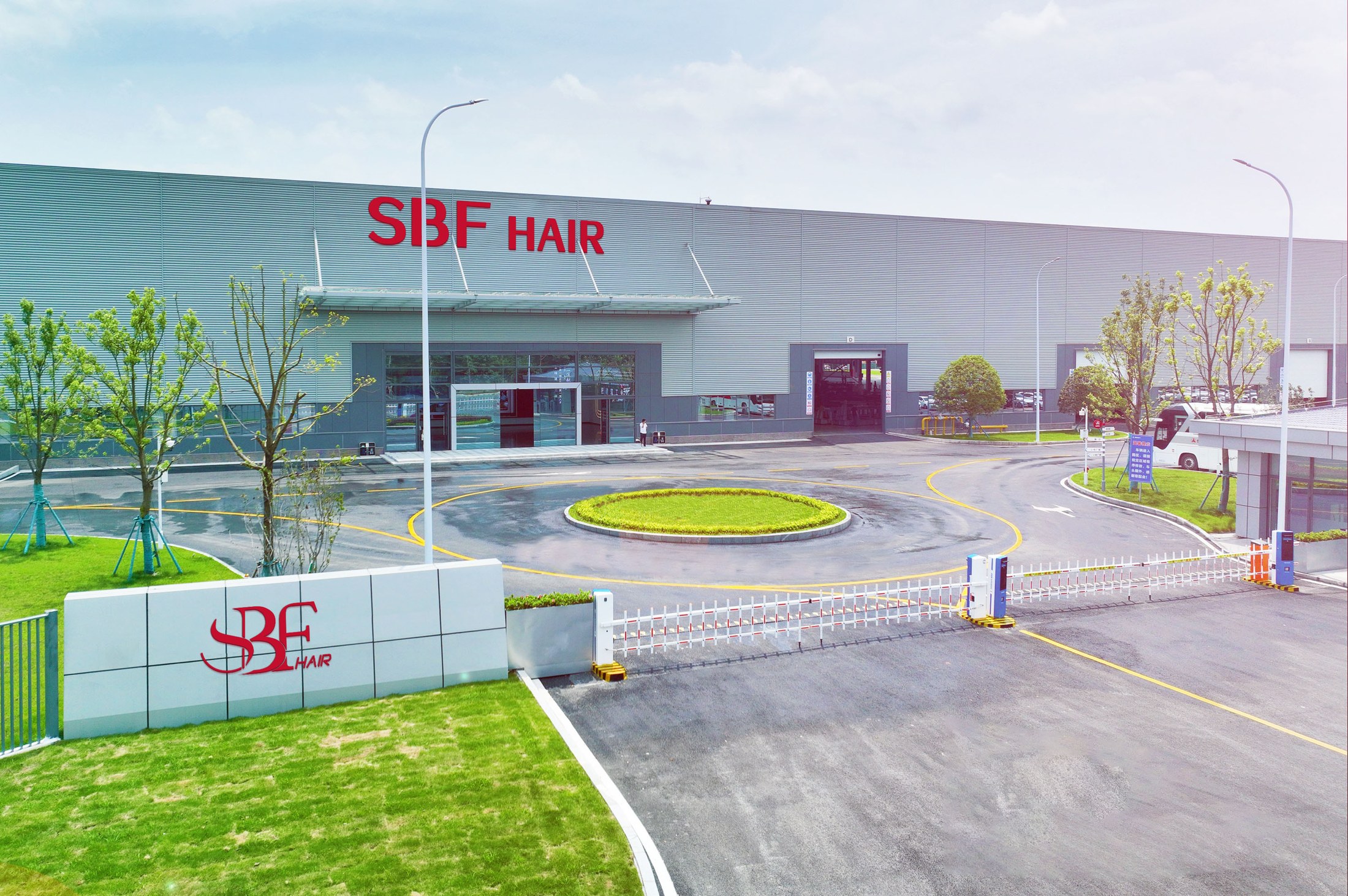 SBF Hair factory and private-label sample review process